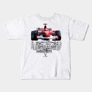 GOAT Race Car Kids T-Shirt